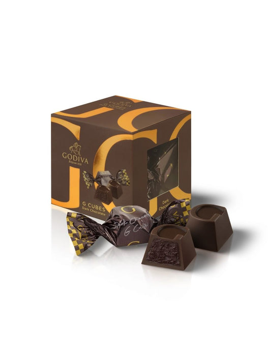 Godiva G Cube香草松露黑巧克力5顆裝