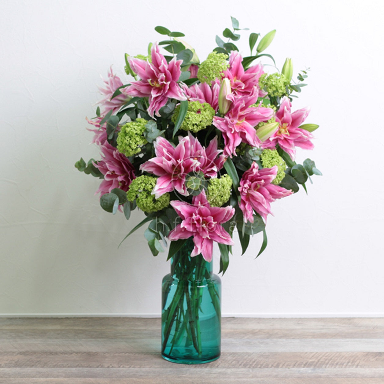 Brighten your day flower bouquet view