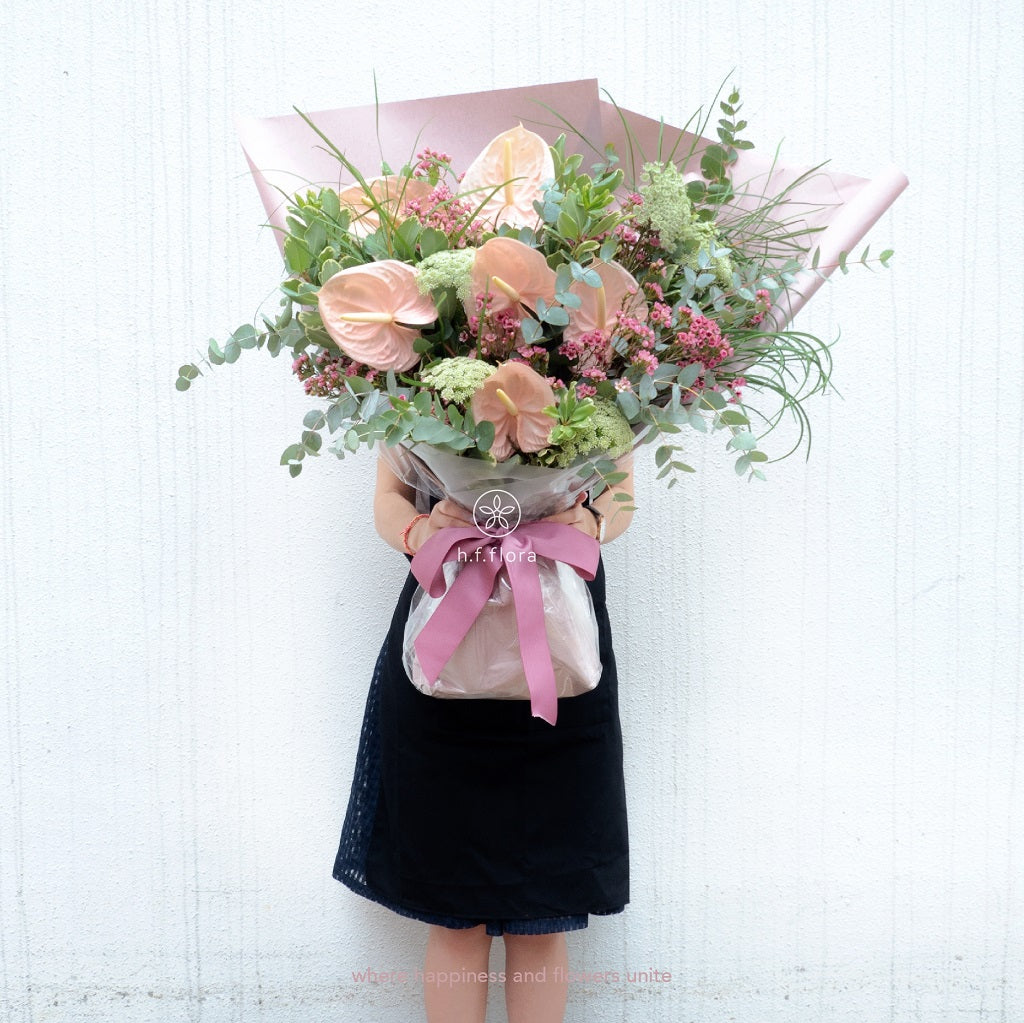 Pastel Precious flower bouquet