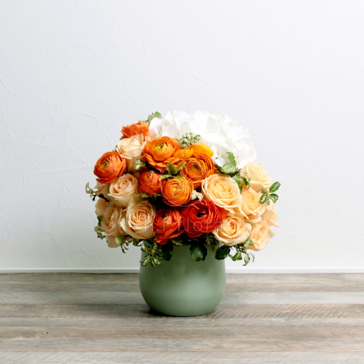 Brighten up flower vase view