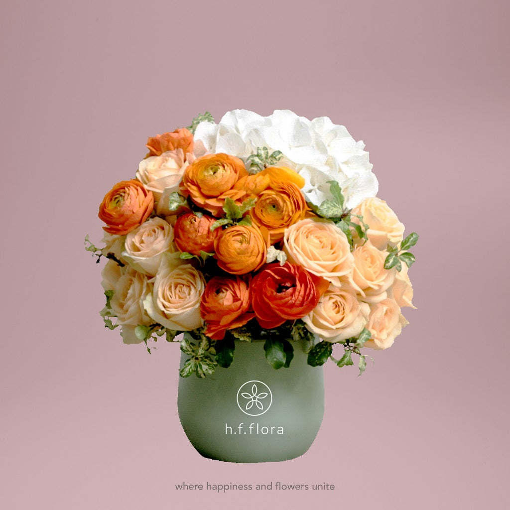 Brighten up flower vase