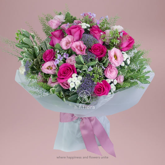 Pink Haze flower box details