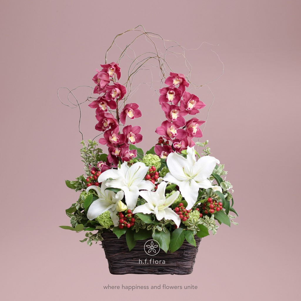 Shower of blessings flower basket